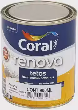 Tinta Fosco Chega de Mofo Econômico 900ml Branco