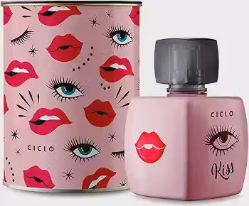 Ciclo Cosméticos Deo Colonia Kiss 100Ml Lata