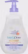 Baby Dove Sabonete Líquido De Glicerina Hidratação Relaxante Hora De Dormir Frasco 400 Ml
