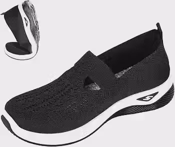 Respirável Tênis de Corrida Suporte de Arco Sapatos de Caminhada (Adulto), Tenis Ortopedico, Tecido Respirável Tênis de Corrida Suporte