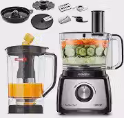 MONDIAL Multiprocessador Turbo Chef 9 em 1, Preto, 1000W, 110V - MPN-01-BF
