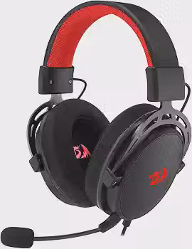 Headset Gamer Redragon Cragblade Preto Drivers 53mm Microfone Removível H541