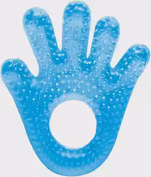 BUBA Mordedor Com Agua Maozinha, Modelo: 14683, Cor: Colorido