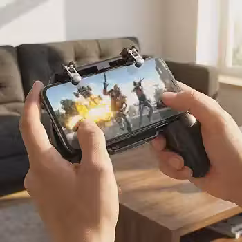 Controle Gamepad Premium Para Celular Com Gatilhos L1 R1, VARENZIA