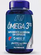 Ômega 3 TG MEG-3® (EPA 360 | DHA 240) 1000mg 60 cápsulas, Nutrends