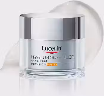 EUCERIN Creme Hidratante Facial Anti-idade Dia FPS 30 50ml, Hyaluron-Filler, Ácido Hialurônico, Antirrugas, Diurno