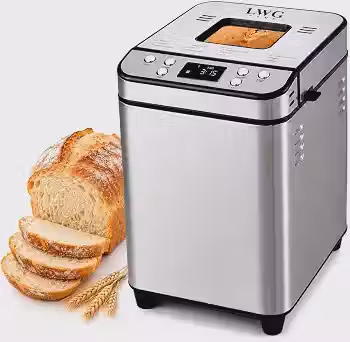 Máquina de Pão Elétrica Inox 700W com 25 Programas 127V