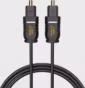 CableCreation Cabo de áudio digital óptico 4,5 metros, fibra óptica Toslink