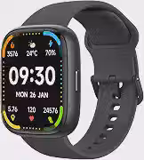 Bettdow SmartWatch, relogio smartwatch com Ecrã tátil e Alexa, à prova d'água IP68, relogio feminino e masculino, com 100+ modo esportivo e recebimento de notificações(preto)