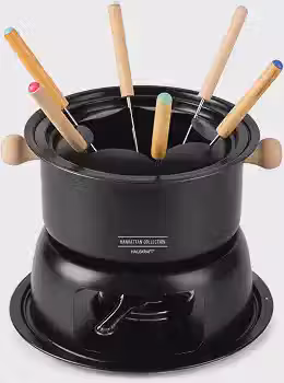 HAUSKRAFT Conjunto Fondue Manhattan Aço Inox 11 Peças