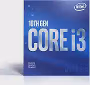 PROCESSADOR INTEL CORE I3-10100F 3.60GHz (MAX TURBO 4.30GHz) DDR4 CACHE 6MB LGA1200 COMET LAKE 10°