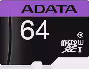 Micro SD Adata AUSDX64GUICL10-RA1 64GB MICROSDXC