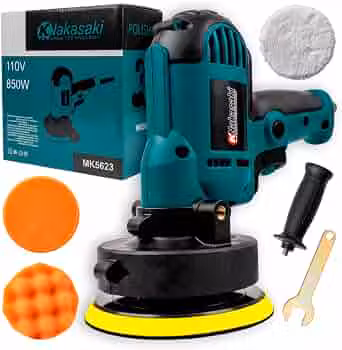 Lixadeira Politriz Multi Funçoes 850W 6 Velocidades Completa Politriz Polidor (110, Volts)