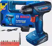 Furadeira Parafusadeira GSR 1000 Smart Com Acessórios 12 Volts Bosch