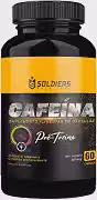 Cafeína 60 Caps - 200mg - Termogênico - 100% Pura - Soldiers Nutrition