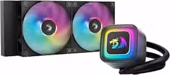 Redragon Water Cooler GamerStorm LE240 RD 240mm RGB Compatível c/ Intel LGA 1851/1700/1200/1151 e AMD AM4/AM5 Preto - R-LE240RD-BKAMMN-A-1