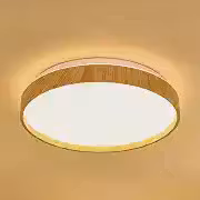 BEMMY Luminária de Teto 34CM, Luz De Teto com 3 Cores Claras para Sala de Jantar, Quarto, Cozinha, Café, Lustre de LED Pendente, Luminária Pendente de LED (85-265V)