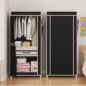 Guarda Roupa Portatil Organizador Dobravel Roupas Tenis Espaçoso Linha Premium M5 Armarinhos
