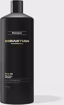 Sebastian Professional, Dark Oil, Shampoo de nutrição, brilho e maciez para todos os tipos de cabelo, 1L