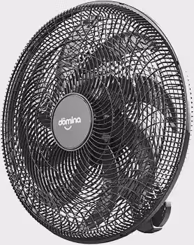 VENTILADOR DOMINA ECO OSCILANTE PAREDE 60 CM BIVOLT PRETO