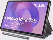 Tablet Lenovo Idea Tab 11' 90Hz - Octa-Core, 4GB RAM, 128GB, Wi-Fi 5, Android 15, Caneta e Capa