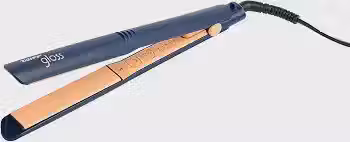 Chapa Taiff Gloss Profissional, 230° azul, cerâmica, Bivolt