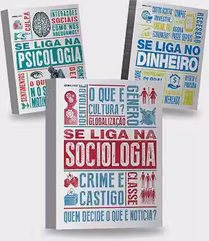 Kit Didáticos: Se liga na sociologia + 2 livros