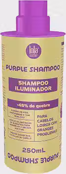 Purple Shampoo iluminador 250ml, Lola Cosmetics