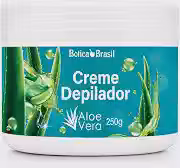 Creme Depilatório Corporal Botica Brasil 250g Sem Dor com Aloe Vera