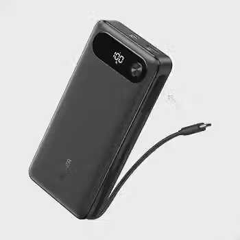 Anker Power Bank, 20.000mAh Carregador Portátil para Notebook, 3-Portas 87W