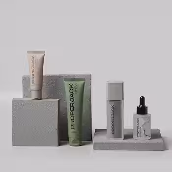 Kit Antiacne Masculino - Proper Jack - Combate E Prevenção De Cravos e Espinhas - Solução para Acne