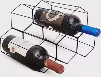 Adega Empilhavel Porta Garrafas Vinho Ferro