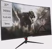 Monitor Gamer Concórdia CZ270F 27' Curvo 200Hz Full HD 1ms HDMI DP sRGB 100% FreeSync Premium