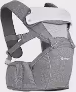 Canguru Safety 1st, Wallaby, Hipseat 5 em 1, 3,5kg a 15kg, Grey