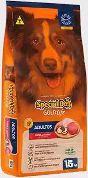 Ração Special Dog Gold Life para Cães Adultos Carne e Frango 15kg