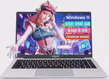 Notebook Intel Celeron 14in 8GB RAM 256GB SSD