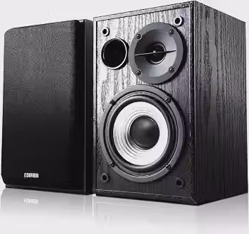 Monitor de áudio R980T 24W RMS, preto - Edifier