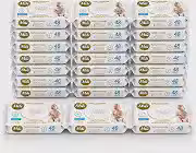 Lenço Toalha Umedecida Mili Love e Care Premium, Hipoalergênicas, 24 Pacotes 1.152 Unidades