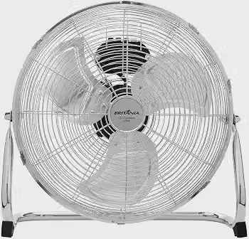 Britânia C50, Circulador de Ar, Metálico - Inox, 220 V Oscilante