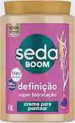 Seda Boom Creme para Pentear Definição Super Hidratação 1kg