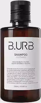 Shampoo Westwood Energizante Masculino B.URB 250ml com Tea Tree e B5