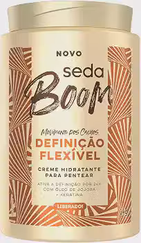 Seda Creme para Pentear Boom Definição Flexível 1 kg