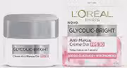 L'Oréal Paris Glycolic-Bright, Creme Anti-Marcas Dia FPS 30 com Ácido Glicólico e Niacinamida para Redução de Manchas e Uniformização da Pele, 49g