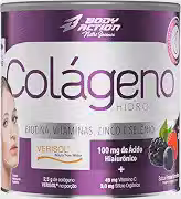 Colágeno Verisol com Ácido Hialurônico 200g Sabor Frutas Vermelhas Bodyaction