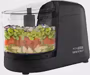 Mini Processador Mallory New Oggi – 150W, 350ml, Corte, Trituração e Moagem, Pés Antiderrapantes, Sistema de Segurança - 220V