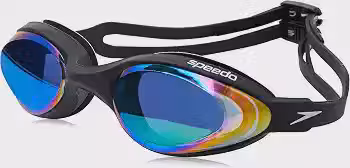 Óculos de Natação, Speedo, Hydrovision Mirror, Lentes Espelhadas com Proteção UV e Antifog, Vedação M
