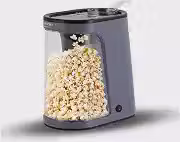Pipoqueira Elétrica Mallory Gourmet – 1200W, Pipoca Sem Óleo, Reservatório Transparente, Botão Liga/Desliga e Pés Antiderrapantes – 127V