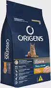 Adimax Ração Origens Cães Sênior Frango e Cereais Integrais 15kg, Grão médio