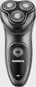MONDIAL Barbeador Elétrico Power Shave, Preto/Prata, Bivolt - BE-02