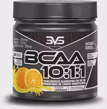 3VS Nutrition BCAA 10:1:1 250g - Sabor gourmet Laranja